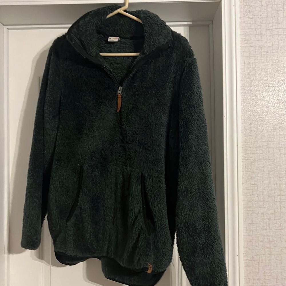 Half zipper sweater